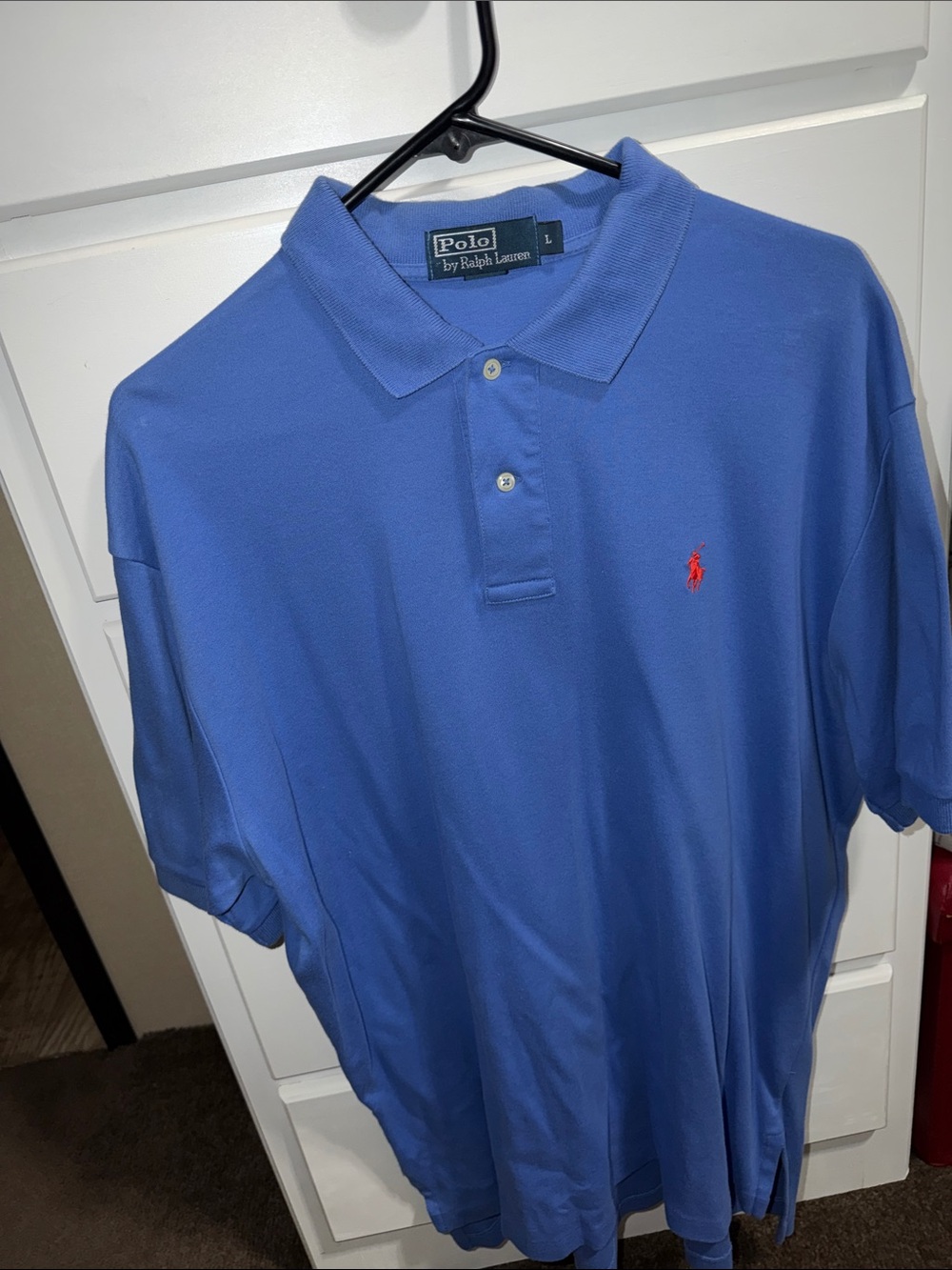 Polo by Ralph Lauren Royal Blue Polo with Red Logo